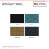 ACC Cutpile color options for this listing - Proudly Made in the USA