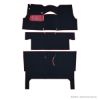 Illustration of 1956 Chevrolet Bel Air ACC Daytona passenger area carpet in 7154 Dark Blue - actual product may vary