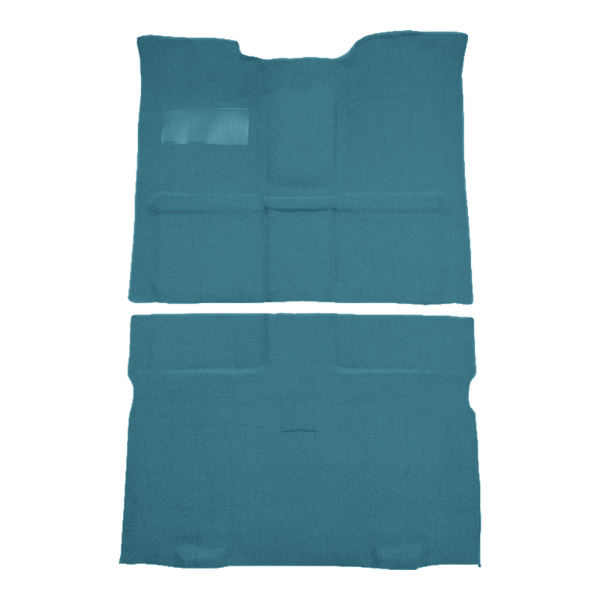 Picture of 1967-1972 GMC C15/C1500 Suburban 2WD 4spd Floor Shift Pass Area Carpet Kit, Molded Loop - 2 Piece
