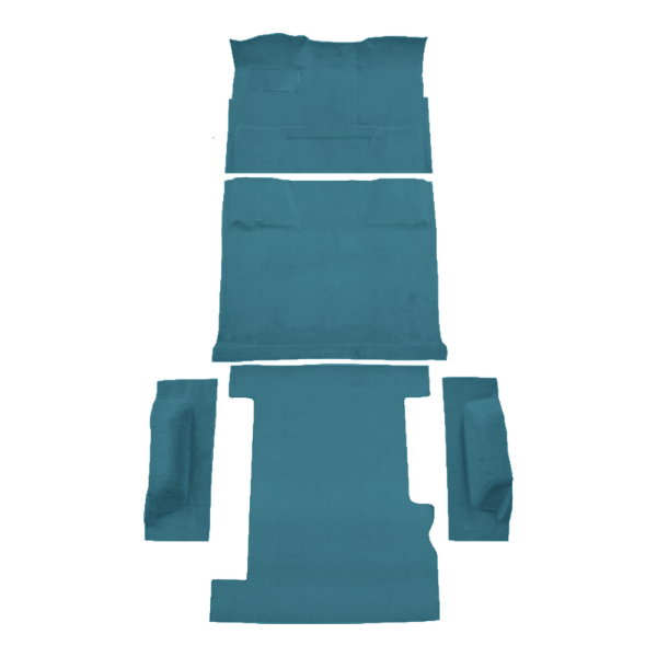 Picture of 1973 GMC C25/C2500 Suburban 2WD Auto Complete Carpet Kit, Molded Loop - 5 Piece