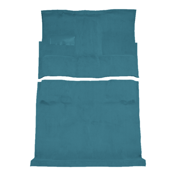 Picture of 1973 GMC K15/K1500 Suburban 4WD Pass Area Carpet Kit, Molded Loop - 2 Piece