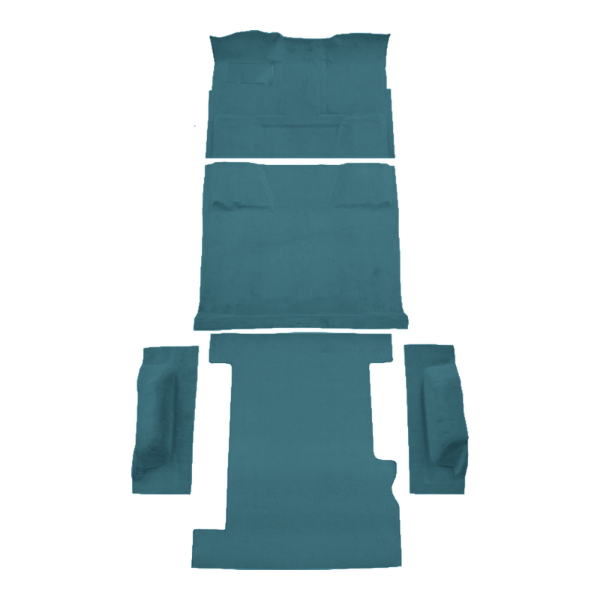 Picture of 1975-1978 GMC C15 Suburban 2WD Auto Complete Carpet Kit, Molded Cutpile - 5 Piece