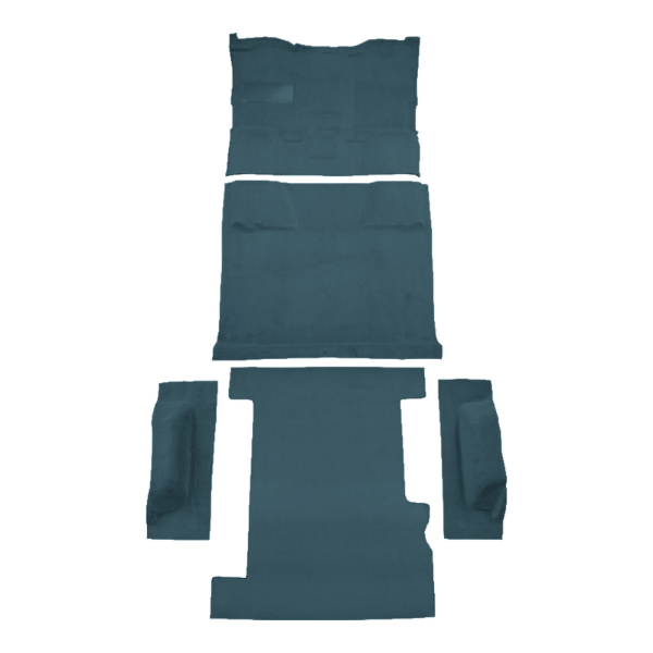 Picture of 1987-1988 GMC R2500 Suburban 2WD Auto Complete Carpet Kit, Molded Cutpile - 5 Piece