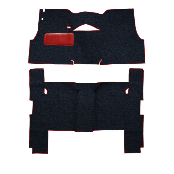 Picture of 1955 Chevrolet Bel Air 4DR Wagon Carpet Kit, Daytona - 2 Piece