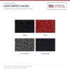 ACC Loop color options for this listing - Proudly Made in the USA