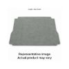 Representative illustration of 1983-1987 Dodge Charger Back Panel Cutpile Carpet - 1 Piece in 8046 Silver. Actual product may vary.