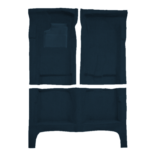 Picture of 1968-1969 Ford Thunderbird 2DR Auto with Console Carpet Kit, Molded Loop - 3 Piece