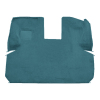 Illustration of 1979-1995 GMC G2500 Van Pass Area Cutpile Molded Carpet - 1 Piece in 802 Blue, digitally recolored from the ACC supplier photo.