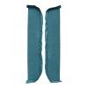 Illustration of 1964-1967 Chevrolet Chevelle Door Panel 2DR 8 Inch Inserts Loop Carpet - 2 Piece in 09 Medium Blue, digitally recolored from the ACC supplier photo.