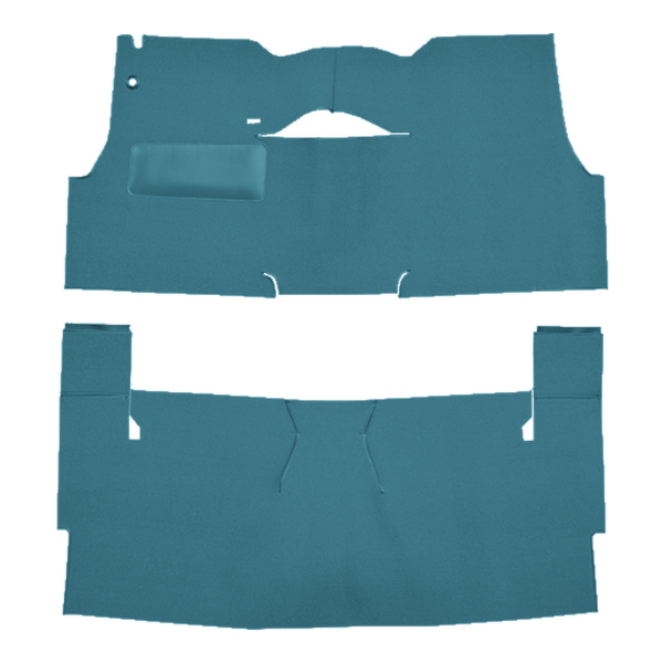 Picture of 1956 Chevrolet Two-Ten Series 2DR Sedan Bench Seat Carpet Kit, Loop - 2 Piece