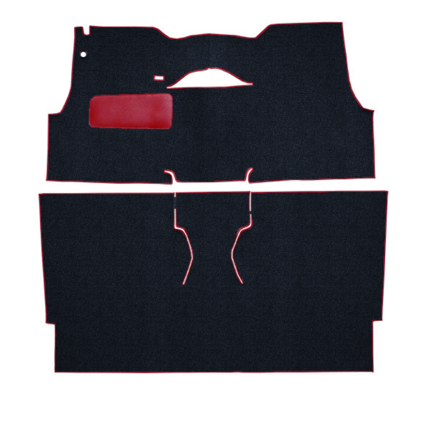 Picture of 1955 Chevrolet Two-Ten Series 2DR Sedan Bucket Seat Carpet Kit, Daytona - 2 Piece