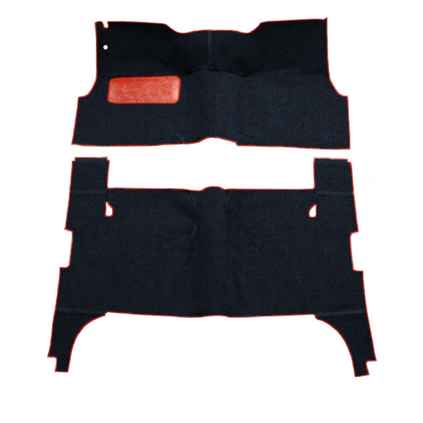 Picture of 1955 Chevrolet Two-Ten Series 4DR Sedan Bench Seat Carpet Kit, Daytona - 2 Piece