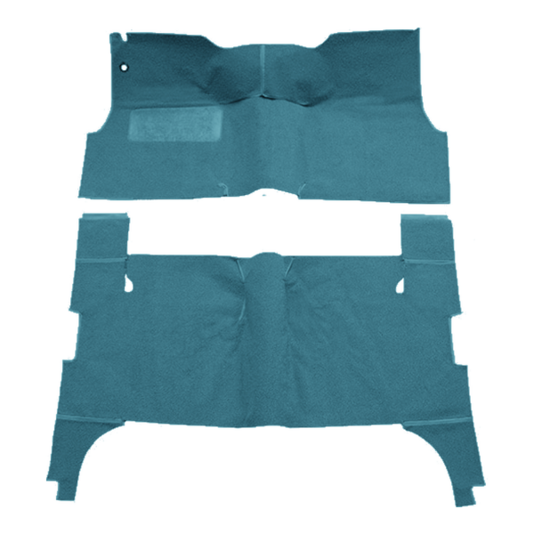 Picture of 1955 Chevrolet Two-Ten Series 4DR Sedan Bench Seat Carpet Kit, Loop - 2 Piece