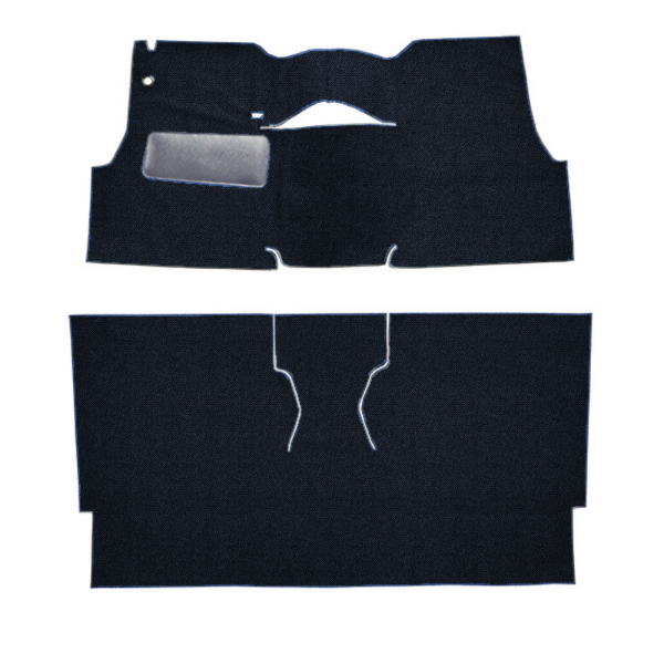 Picture of 1956 Chevrolet Two-Ten Series 2DR Sedan Bucket Seat Carpet Kit, Daytona - 2 Piece