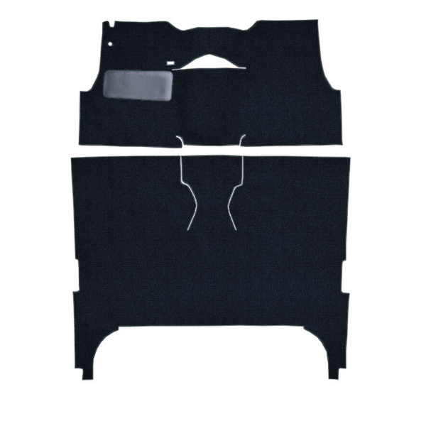 Picture of 1956 Chevrolet Two-Ten Series 4DR Sedan Bucket Seat Carpet Kit, Daytona - 2 Piece