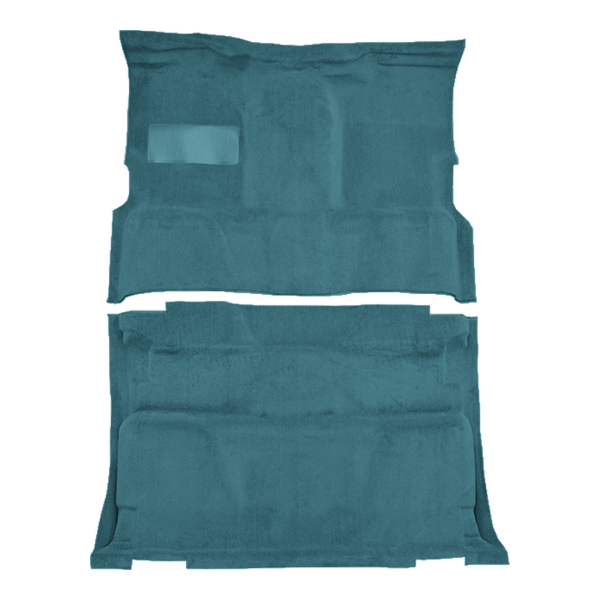 Picture of 1981-1986 Chevrolet C30 Crew Cab 2WD Auto/3spd Column Shift High Tunnel Carpet Kit, Molded Cutpile - 2 Piece