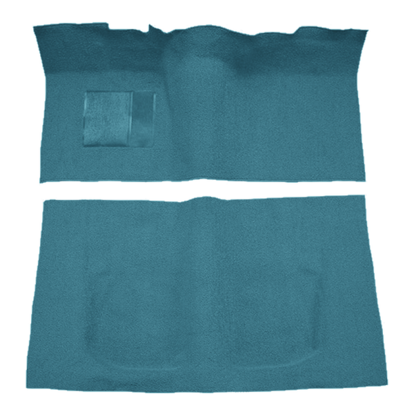 Picture of 1963-1964 Mercury Monterey 2DR Hardtop Auto Flat Front Long Rear Carpet Kit, Molded Loop - 2 Piece