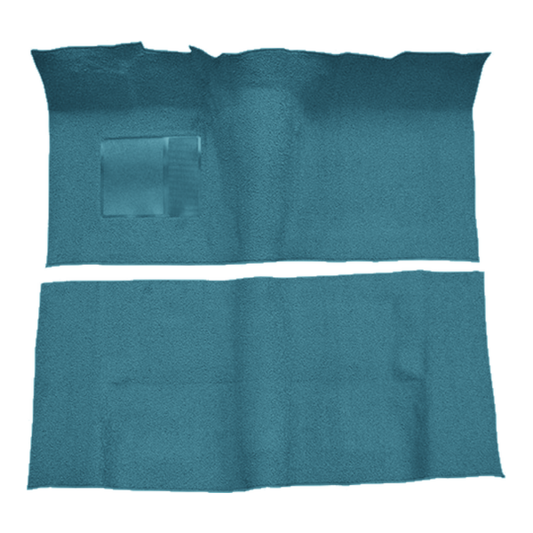 Picture of 1963-1964 Mercury Monterey 2DR Convertible Auto Flat Front Short Rear Carpet Kit, Molded Loop - 2 Piece