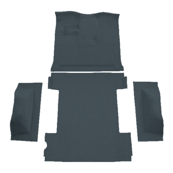 Picture of 1983-1993 Dodge Ramcharger 4WD Complete Carpet Kit, Molded Cutpile - 4 Piece
