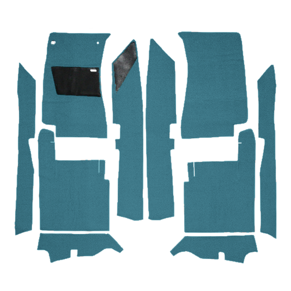 Picture of 1958-1960 Ford Thunderbird Hardtop/Convertible Carpet Kit, Loop - 10 Piece