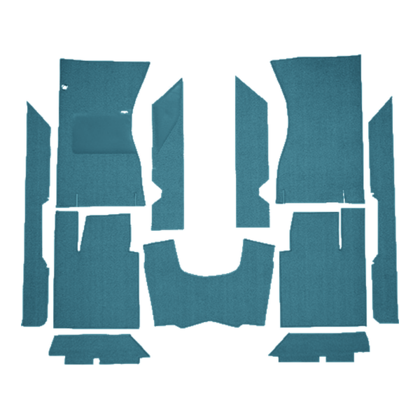 Picture of 1961-1963 Ford Thunderbird Hardtop/Convertible Carpet Kit, Loop - 11 Piece