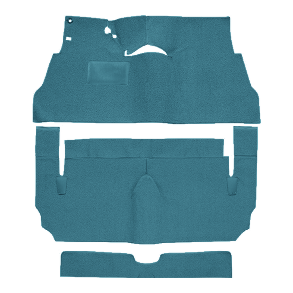 Picture of 1955 Cadillac DeVille 2DR Coupe Carpet Kit, Loop - 3 Piece