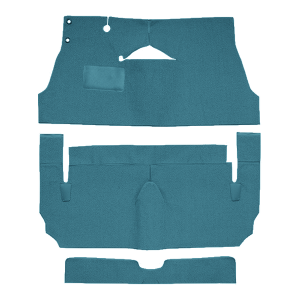 Picture of 1955-1956 Cadillac Eldorado 2DR Hardtop/Convertible Carpet Kit, Loop - 3 Piece