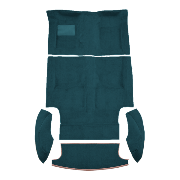 Picture of 1969-1970 American Motors AMX Hurst 4spd Complete Carpet Kit, Molded Cutpile - 5 Piece
