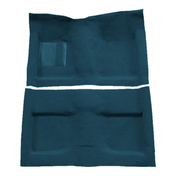 Picture of 1964 Ford Mustang Convertible without Shifter Hole Carpet Kit, Molded Nylon - 2 Piece