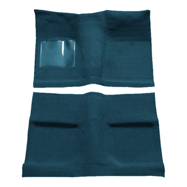 Picture of 1964 Ford Mustang Coupe without Shifter Hole Carpet Kit, Molded Nylon - 2 Piece