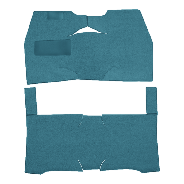 Picture of 1949-1952 Chevrolet Styleline Deluxe 2DR Coupe/Sedan Bench Seat Carpet Kit, Loop - 2 Piece