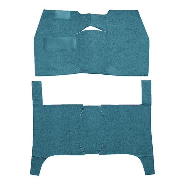 Picture of 1949-1952 Chevrolet Styleline Deluxe 4DR Sedan Bench Seat Carpet Kit, Loop - 2 Piece