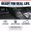 ACC heavy-duty vacuum-molded vinyl flooring with easy cleanup, a practical alternative to carpet - illustrative detail - Proudly Made in the USA