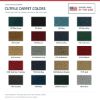 ACC Cutpile color options for this listing - Proudly Made in the USA
