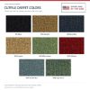 ACC Cutpile color options for this listing - Proudly Made in the USA