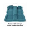 Representative illustration of 1967 Chevrolet Chevelle Concours 4DR Wagon 4spd Loop Molded Carpet - 2 Piece in 09 Medium Blue. Actual product may vary.