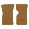 1969 Chevrolet Corvette floor mats with the Stingray logo in Loop 11 Medium Saddle carpet, illustration
