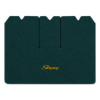 1969 Chevrolet Corvette cargo mat with the Stingray logo in Cutpile 657 Blue Green carpet, illustration