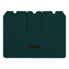 1970 Chevrolet Corvette cargo mat with the Corvette logo in Cutpile 657 Blue Green carpet, illustration