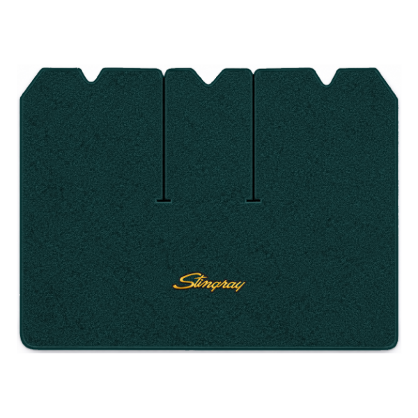 Picture of 1975 Chevrolet Corvette C3 Cargo Mat, Cutpile or Loop Carpet with Embroidered Stingray Logo - 1 Piece
