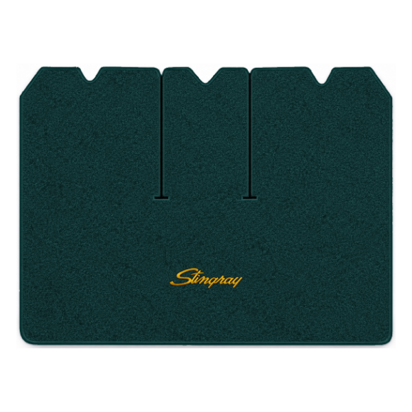 Picture of 1976 Chevrolet Corvette C3 Cargo Mat, Cutpile or Loop Carpet with Embroidered Stingray Logo in Your Choice of Thread Color - 1 Piece