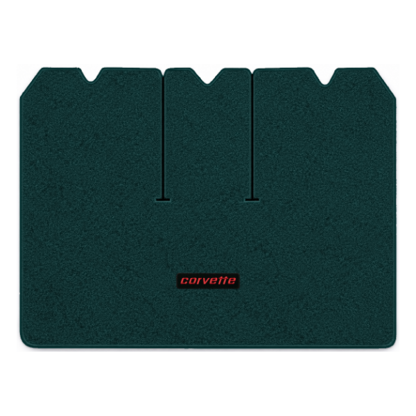 Picture of 1976 Chevrolet Corvette C3 Cargo Mat, Cutpile or Loop Carpet with Embroidered Corvette Logo - 1 Piece