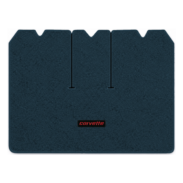 Picture of 1978 Chevrolet Corvette C3 Cargo Mat, Cutpile Carpet with Embroidered Corvette Logo - 1 Piece