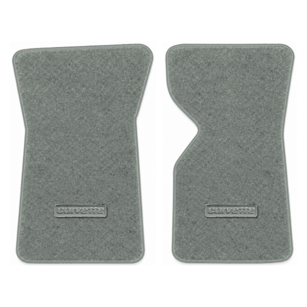 Picture of 1978 Chevrolet Corvette C3 Indy 500 Pace Car Floor Mats, Cutpile Carpet with Die-Electric 1976-82 Corvette Logo - 2 Piece