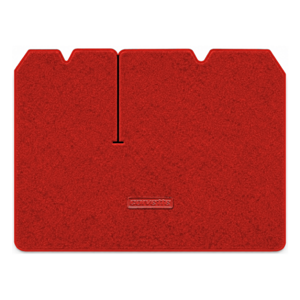 Picture of 1982 Chevrolet Corvette C3 Cargo Mat, Cutpile Carpet with Die-Electric 1976-82 Corvette Logo - 1 Piece