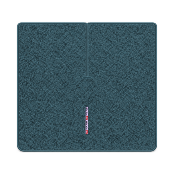 Picture of 1986 Chevrolet Corvette C4 Coupe Cargo Mat, Cutpile Carpet with Embroidered Grand Sport Logo - 1 Piece