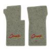 1964 Chevrolet Corvette floor mats with the Corvette Stingray logo in Essex 1053A Silver carpet, illustration