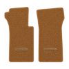 1964 Chevrolet Corvette floor mats with the Die-Electric 1976-82 Corvette logo in Loop 31 Saddle carpet, illustration