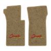 1966 Chevrolet Corvette floor mats with the Corvette Stingray logo in Essex 1004A Cream carpet, illustration