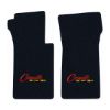 1966 Chevrolet Corvette floor mats with the Corvette Stingray logo in Essex 1044A Midnight Blue carpet, illustration
